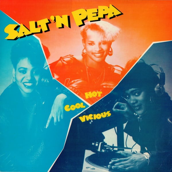 Salt n Pepa album cover for hot cool vicious